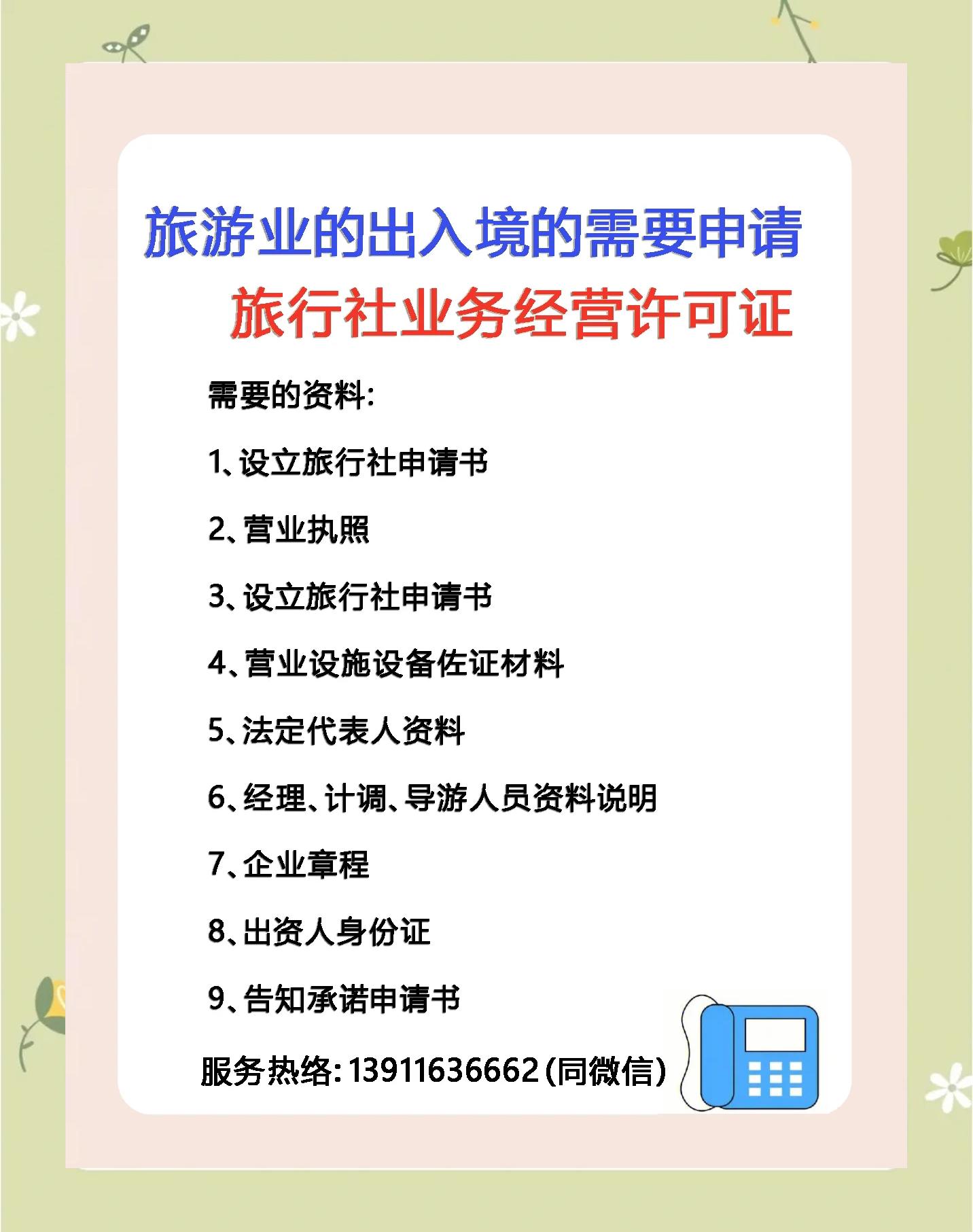 旅游业务必须办理旅行社业务经营许可证（附办理全流程详解）